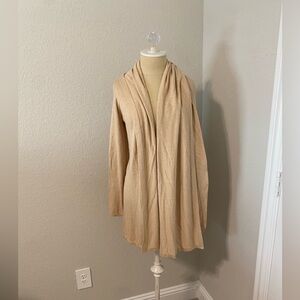 Etcetera tan cardigan